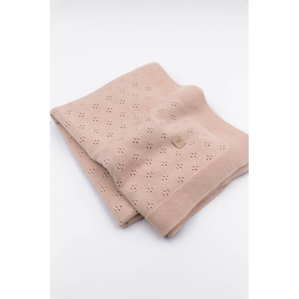 Bamboom Πλεκτή Κουβέρτα Ανοιχτής Πλέξης Rosa Bamboom Πλεκτή Κουβέρτα Ανοιχτής Πλέξης Rosa