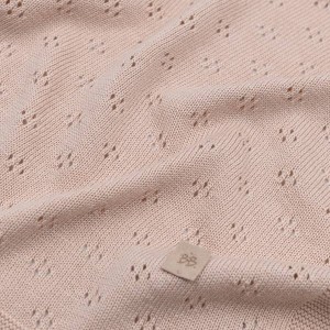 Bamboom Πλεκτή Κουβέρτα Ανοιχτής Πλέξης Rosa Bamboom Πλεκτή Κουβέρτα Ανοιχτής Πλέξης Rosa