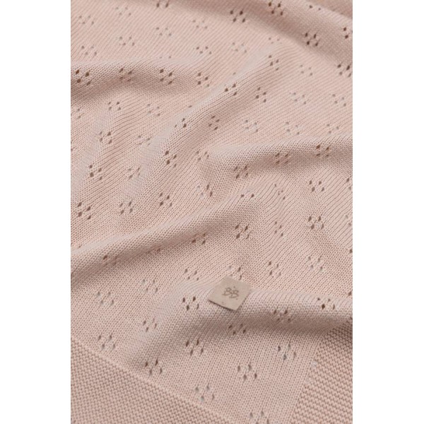 Bamboom Πλεκτή Κουβέρτα Ανοιχτής Πλέξης Rosa Bamboom Πλεκτή Κουβέρτα Ανοιχτής Πλέξης Rosa