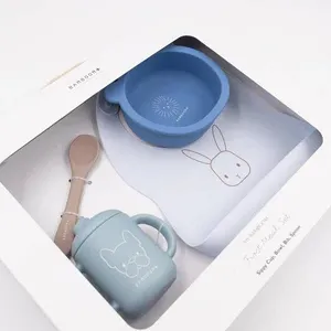 Bamboom Σετ Φαγητού Σιλικόνης Μπλε Bamboom Σετ Φαγητού Σιλικόνης Μπλε