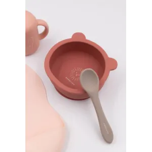 Bamboom Σετ Φαγητού Σιλικόνης Ροζ Bamboom Σετ Φαγητού Σιλικόνης Ροζ