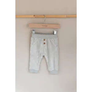 Bamboom Βελούδινο Παντελόνι Ice Grey 9-12 μηνών