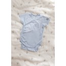 Bamboom Βρεφικά Κορμάκια Κοντομάνικα 2τμχ Light Blue 3μηνών