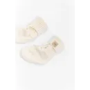 Bamboom Βρεφικές Πλεκτές Παντόφλες White Bamboom Βρεφικές Πλεκτές Παντόφλες White