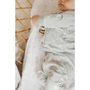 Bamboom Βρεφική Βελούδινη Ζακέτα Με Αυτιά Ice Gray 9-12μηνών