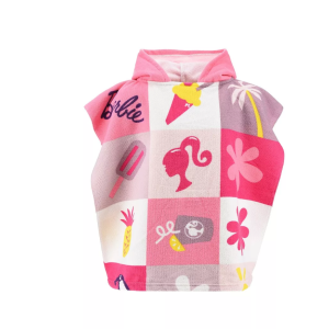 Barbie Πόντσο Θαλάσσης Για Γρήγορο Στέγνωμα 55x110cm