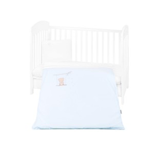 Σετ Προίκας Κρεβατιού Με Κέντημα 5τμχ Dream Big Blue Kikka Boo