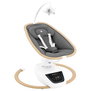 Ηλεκτρικό Ρηλάξ Με Μουσική BeeMoove Grey Kikka Boo