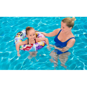 Bestway Παιδικό Σωσίβιο Disney Princess Με Διάμετρο 56εκ Για 3-6 ετών