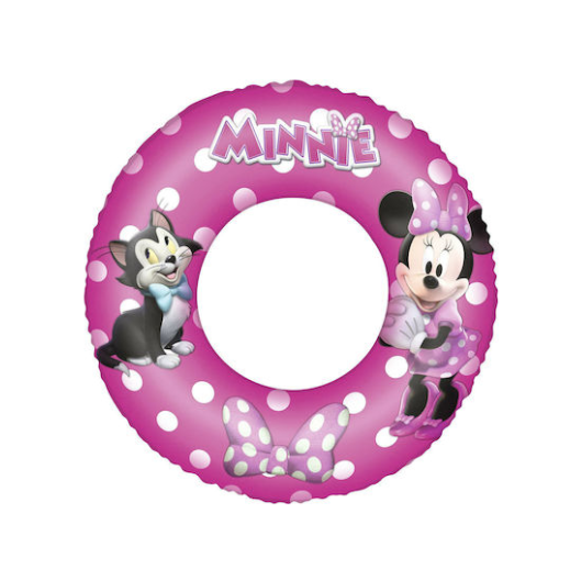 Bestway Παιδικό Σωσίβιο Minnie Με Διάμετρο 56εκ Για 3-6 ετών