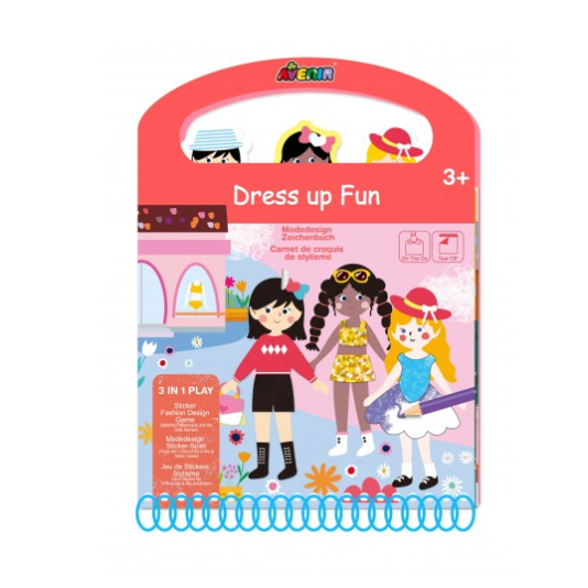 Βιβλίο Ζωγραφικής Dress Up Avenir Βιβλίο Ζωγραφικής Dress Up Avenir