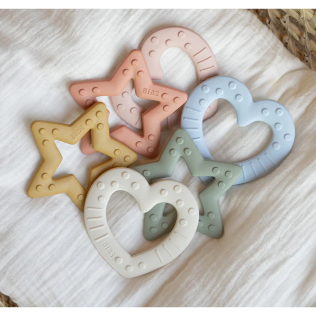 Bibs Μασητικό Heart Sage