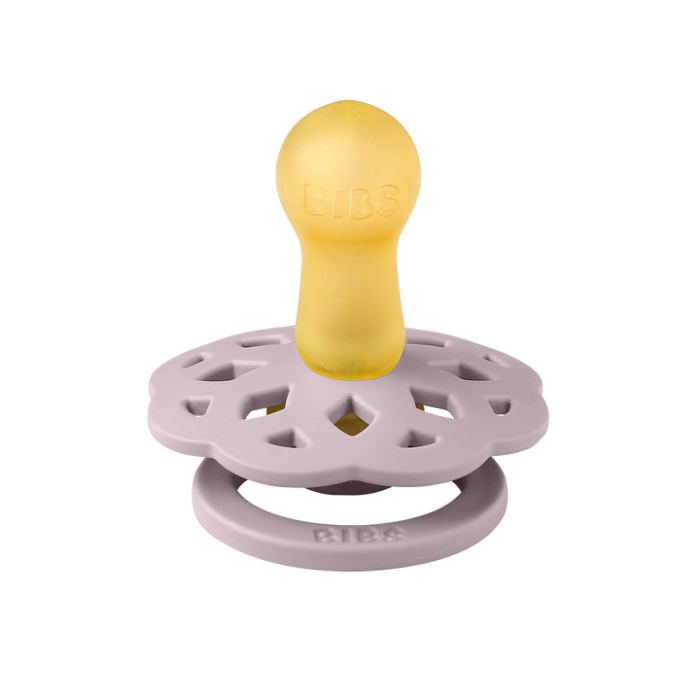 BIBS Πιπίλα Boheme Round Latex Dusky Lilac No1 BIBS Πιπίλα Boheme Round Latex Dusky Lilac No1