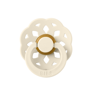 BIBS Πιπίλα Boheme Round Latex Ivory No1