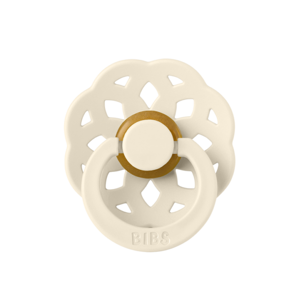 BIBS Πιπίλα Boheme Round Latex Ivory No2 BIBS Πιπίλα Boheme Round Latex Ivory No2