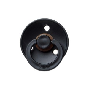 BIBS Πιπίλα Colour Round Black No2