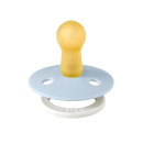 Bibs Πιπίλα Colour Round  Καουτσούκ Baby Blue Glow No2