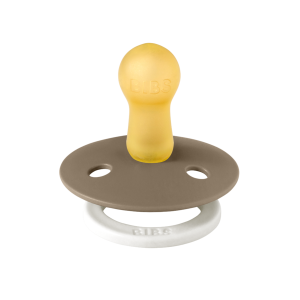 Bibs Πιπίλα Colour Round  Καουτσούκ Dark Oak Glow No2