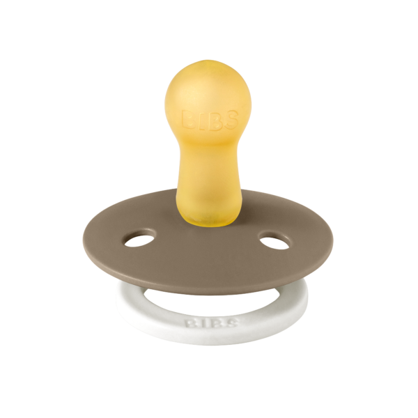 Bibs Πιπίλα Colour Round  Καουτσούκ Dark Oak Glow No2