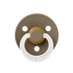 Bibs Πιπίλα Colour Round  Καουτσούκ Dark Oak Glow No2