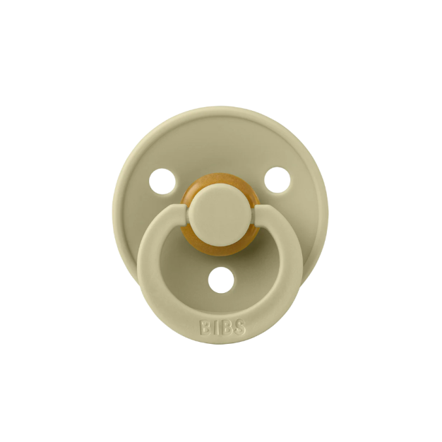 Bibs Πιπίλα Colour Round  Καουτσούκ Khaki No1