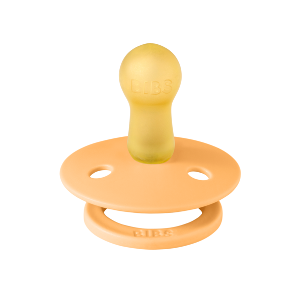 Bibs Πιπίλα Colour Round  Καουτσούκ Peach Sunkissed No1