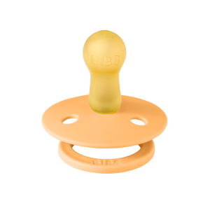 Bibs Πιπίλα Colour Round Καουτσούκ Peach Sunkissed No2 Bibs Πιπίλα Colour Round Καουτσούκ Peach Sunkissed No2