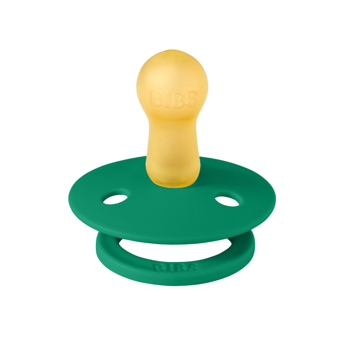 BIBS Πιπίλα Colour Round Latex Ever Green No2 BIBS Πιπίλα Colour Round Latex Ever Green No2
