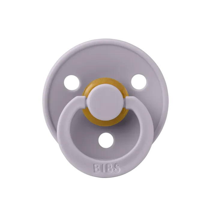 BIBS Πιπίλα Colour Round Latex Fossil Grey No1 BIBS Πιπίλα Colour Round Latex Fossil Grey No1
