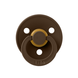 BIBS Πιπίλα Colour Round Latex Mocha No2