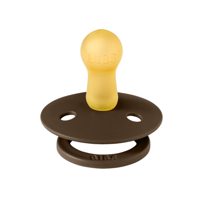 BIBS Πιπίλα Colour Round Latex Mocha No2 BIBS Πιπίλα Colour Round Latex Mocha No2