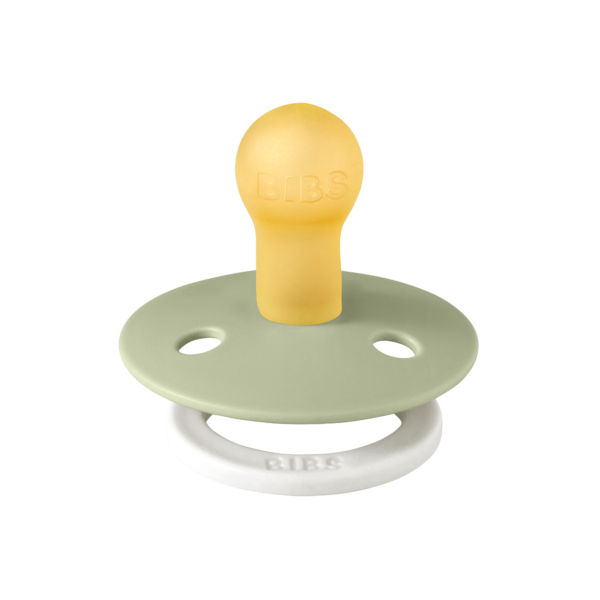 BIBS Πιπίλα Colour Round Latex Sage Glow No1