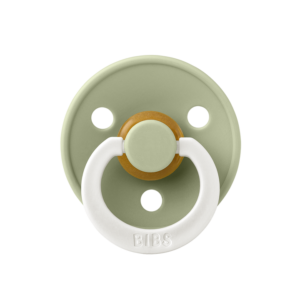 BIBS Πιπίλα Colour Round Latex Sage Glow No1 BIBS Πιπίλα Colour Round Latex Sage Glow No1