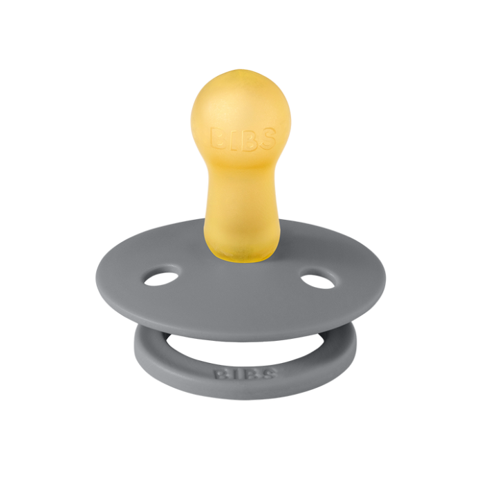 BIBS Πιπίλα Colour Round Latex Smoke No2 BIBS Πιπίλα Colour Round Latex Smoke No2