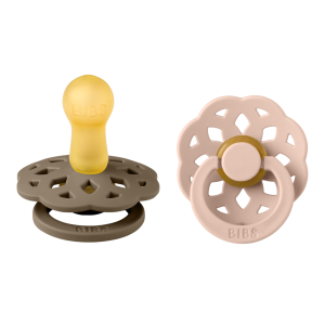 BIBS Πιπίλες Boheme Καουτσούκ 2τμχ Oak/Blush No2 BIBS Πιπίλες Boheme Καουτσούκ 2τμχ Oak/Blush No2