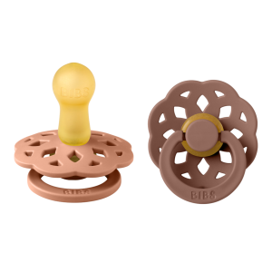 BIBS Πιπίλες Boheme Καουτσούκ 2τμχ Peach/Woodchuck No2 BIBS Πιπίλες Boheme Καουτσούκ 2τμχ Peach/Woodchuck No2