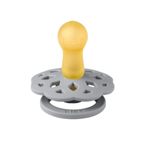 BIBS Πιπίλες Boheme Round Καουτσούκ 2τμχ Cloud / Blush No2