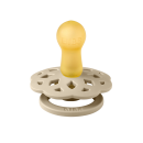 BIBS Πιπίλες Boheme Round Καουτσούκ 2τμχ Vanilla / Peach No1 BIBS Πιπίλες Boheme Round Καουτσούκ 2τμχ Vanilla / Peach No1