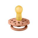 BIBS Πιπίλες Boheme Round Καουτσούκ 2τμχ Vanilla / Peach No1 BIBS Πιπίλες Boheme Round Καουτσούκ 2τμχ Vanilla / Peach No1