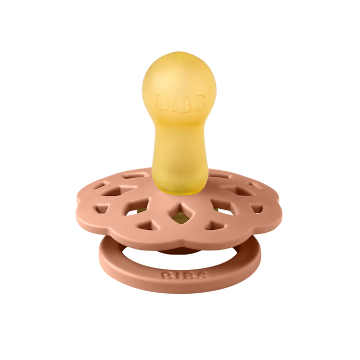BIBS Πιπίλες Boheme Round Καουτσούκ 2τμχ Vanilla / Peach No1 BIBS Πιπίλες Boheme Round Καουτσούκ 2τμχ Vanilla / Peach No1