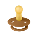 BIBS Πιπίλες Colour Round Καουτσούκ 2τμχ Haze / Caramel No1