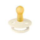 BIBS Πιπίλες Colour Round Καουτσούκ 2τμχ Ivory / Blush No1 BIBS Πιπίλες Colour Round Καουτσούκ 2τμχ Ivory / Blush No1