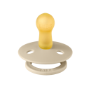 BIBS Πιπίλες Colour Round Καουτσούκ 2τμχ Vanilla / Mustard No2 BIBS Πιπίλες Colour Round Καουτσούκ 2τμχ Vanilla / Mustard No2