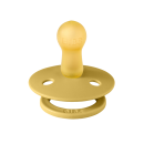BIBS Πιπίλες Colour Round Καουτσούκ 2τμχ Vanilla / Mustard No2 BIBS Πιπίλες Colour Round Καουτσούκ 2τμχ Vanilla / Mustard No2