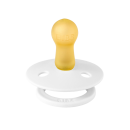 BIBS Πιπίλες Colour Round Καουτσούκ 2τμχ White / Dark Oak No2 BIBS Πιπίλες Colour Round Καουτσούκ 2τμχ White / Dark Oak No2