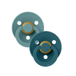 Bibs Πιπίλες Colour Round Latex No2 Island Sea/Forest Lake