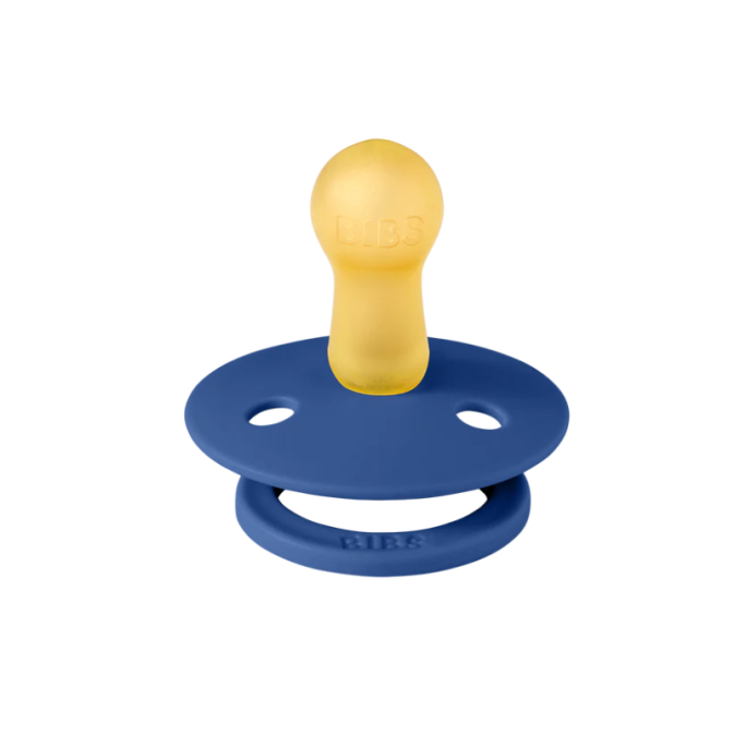 Bibs Πιπίλες Colour Round Latex No1 Pine/Cornflower