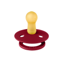 Bibs Πιπίλες Colour Round Latex No1 Coral/Ruby