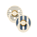 Bibs Πιπίλες Studio Colour Latex Pin  No2 Ivory Steel Blue Mix