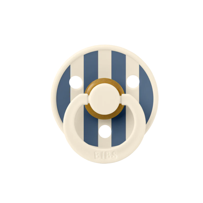 Bibs Πιπίλες Studio Colour Latex Pin  No2 Ivory Steel Blue Mix